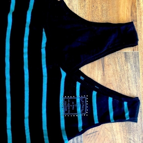 𝅺**VINTAGE** Jean Paul Gaultier Cotton Tank Top - Picture 3 of 8